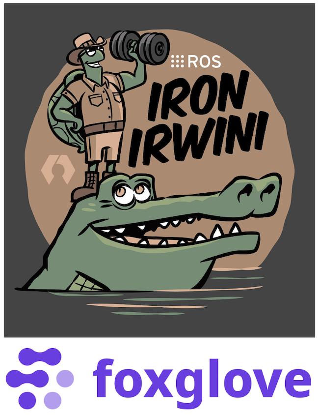 ROS 2 Iron Irwini Release + Foxglove